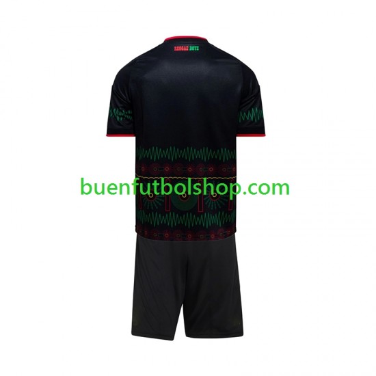 Camiseta de Fútbol Jamaica World Cup 2026 Segunda Equipación Manga Corta Niño