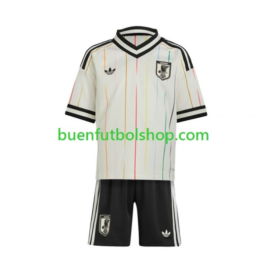 Camiseta de Fútbol Japón World Cup 2026 Segunda Equipación Manga Corta Niño