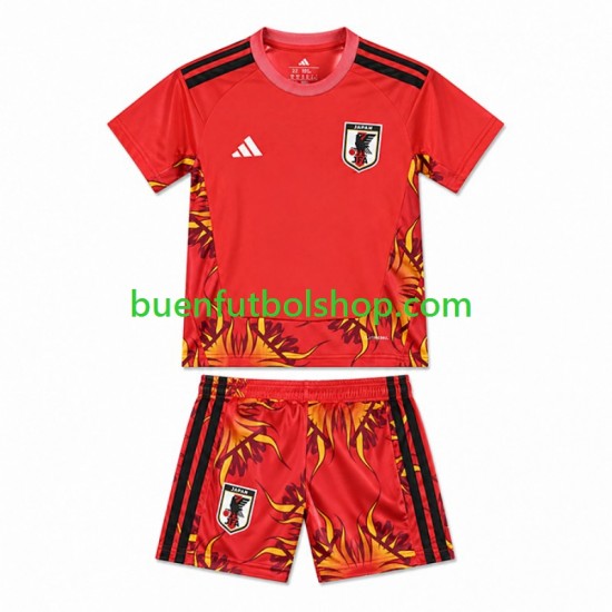 Camiseta de Fútbol Japón Portero World Cup 2026 Primera Equipación Manga Corta Niño Camiseta de Fútbol Japón Portero World Cup 2026 Primera Equipación Manga Corta Niño