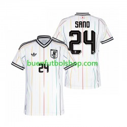 Camiseta de Fútbol Japón Kaishu Sano 24 World Cup 2026 Segunda Equipación Manga Corta Hombre Camiseta de Fútbol Japón Kaishu Sano 24 World Cup 2026 Segunda Equipación Manga Corta Hombre