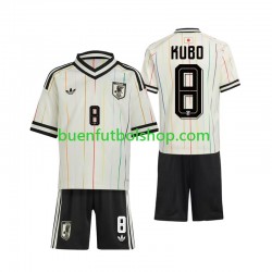 Camiseta de Fútbol Japón Kubo 8 World Cup 2026 Segunda Equipación Manga Corta Niño Camiseta de Fútbol Japón Kubo 8 World Cup 2026 Segunda Equipación Manga Corta Niño