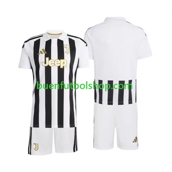 Camiseta de Fútbol Juventus 2026-2027 Primera Equipación Manga Corta Niño
