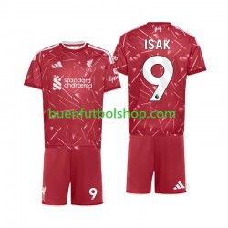 Camiseta de Fútbol Liverpool Alexander Isak 9 2026-2027 Primera Equipación Manga Corta Niño