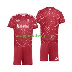 Camiseta de Fútbol Liverpool 2026-2027 Primera Equipación Manga Corta Niño