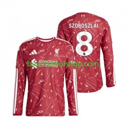 Camiseta de Fútbol Liverpool Dominik Szoboszlai 8 2026-2027 Primera Equipación Manga Larga Hombre