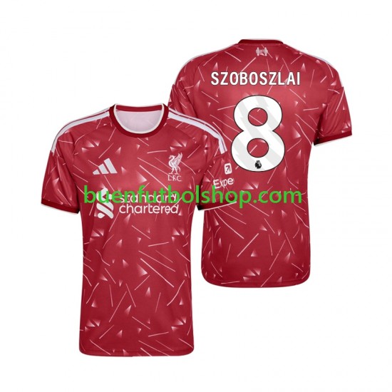 Camiseta de Fútbol Liverpool Dominik Szoboszlai 8 2026-2027 Primera Equipación Manga Corta Hombre