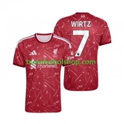 Camiseta de Fútbol Liverpool Florian Wirtz 7 2026-2027 Primera Equipación Manga Corta Hombre