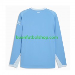Camiseta de Fútbol Manchester City 2026-2027 Primera Equipación Manga Corta Niño