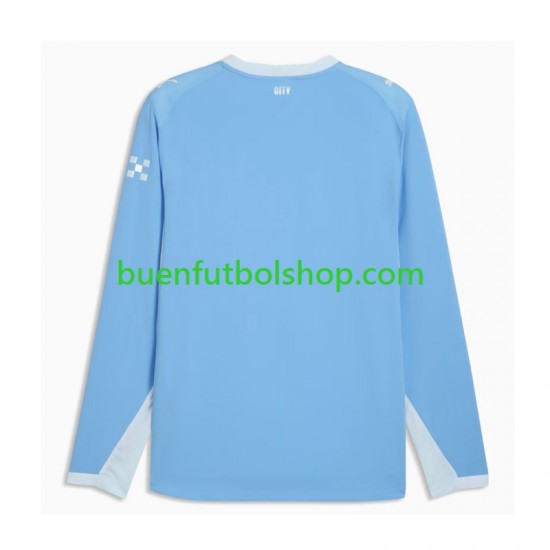 Camiseta de Fútbol Manchester City 2026-2027 Primera Equipación Manga Corta Niño