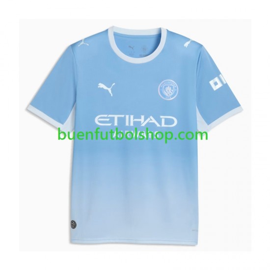 Camiseta de Fútbol Manchester City 2026-2027 Primera Equipación Manga Corta Hombre