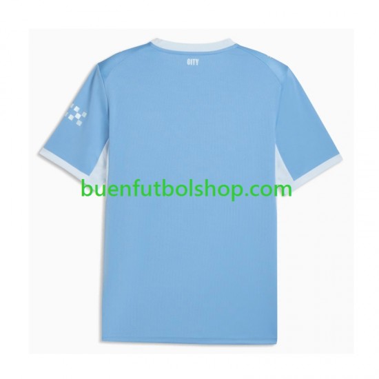 Camiseta de Fútbol Manchester City 2026-2027 Primera Equipación Manga Larga Hombre