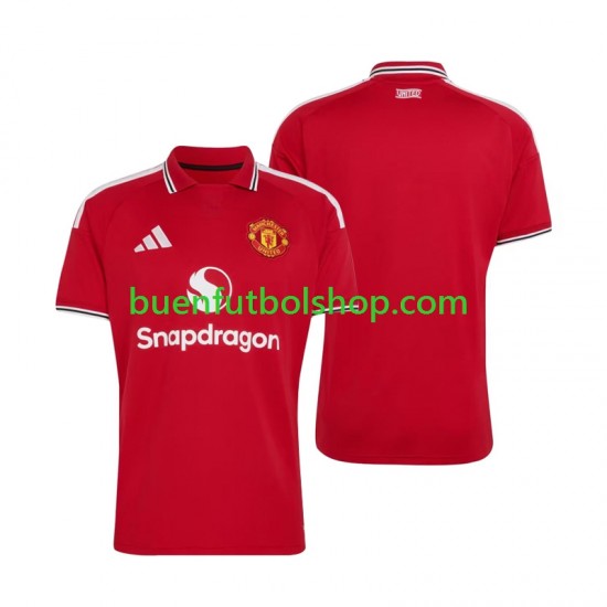 Camiseta de Fútbol Manchester United 2026-2027 Primera Equipación Manga Corta Hombre