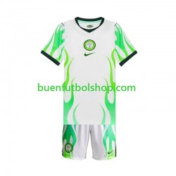 Camiseta de Fútbol Nigeria 2026 Segunda Equipación Manga Corta Niño