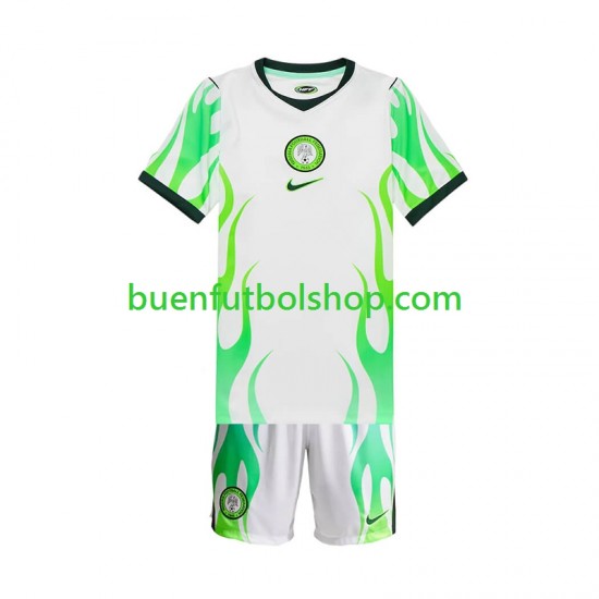 Camiseta de Fútbol Nigeria 2026 Segunda Equipación Manga Corta Niño