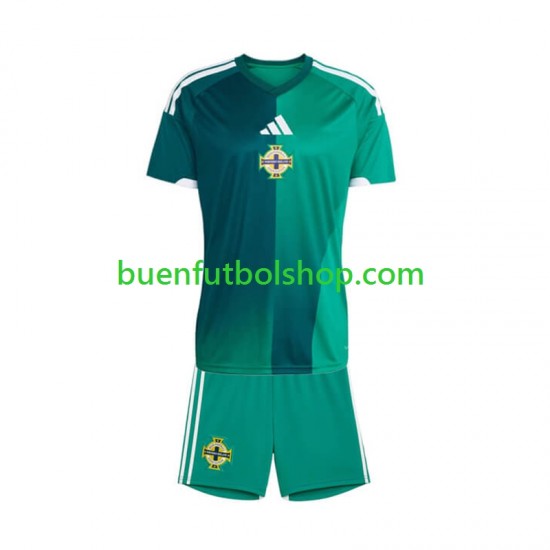 Camiseta de Fútbol Irlanda Del Norte 2026 Primera Equipación Manga Corta Niño
