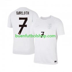 Camiseta de Fútbol Noruega Alexander Sorloth 7 World Cup 2026 Tercera Equipación Manga Corta Hombre