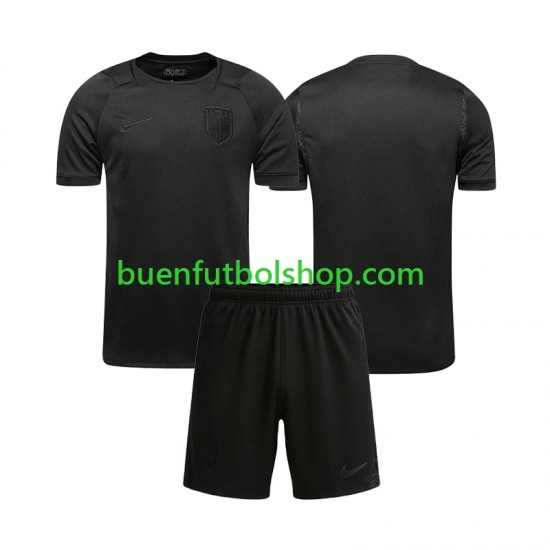 Camiseta de Fútbol Noruega World Cup 2026 Segunda Equipación Manga Corta Niño