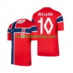 Camiseta de Fútbol Noruega Martin Odegaard 10 World Cup 2026 Primera Equipación Manga Corta Hombre Camiseta de Fútbol Noruega Martin Odegaard 10 World Cup 2026 Primera Equipación Manga Corta Hombre
