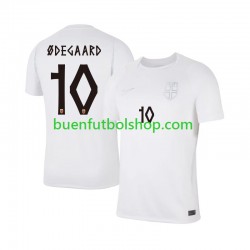 Camiseta de Fútbol Noruega Martin Odegaard 10 World Cup 2026 Tercera Equipación Manga Corta Hombre