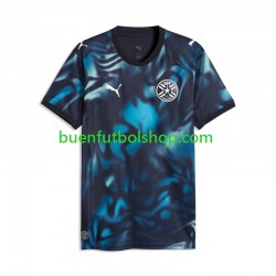 Camiseta de Fútbol Paraguay World Cup 2026 Segunda Equipación Manga Corta Hombre