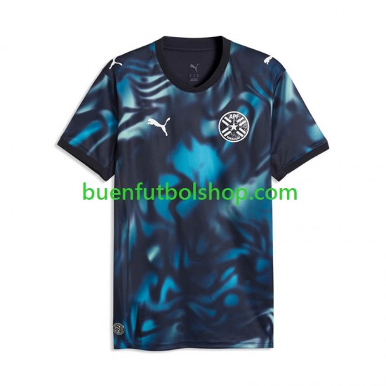Camiseta de Fútbol Paraguay World Cup 2026 Segunda Equipación Manga Corta Hombre