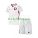 Camiseta de Fútbol Polonia World Cup 2026 Primera Equipación Manga Corta Niño
