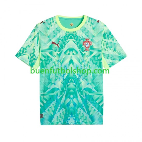 Camiseta de Fútbol Portugal Portero World Cup 2026 Primera Equipación Manga Corta Hombre