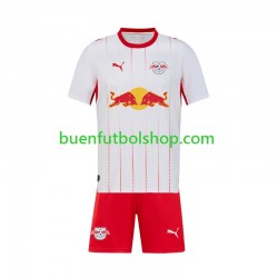 Camiseta de Fútbol RB Leipzig 2026-2027 Primera Equipación Manga Corta Niño