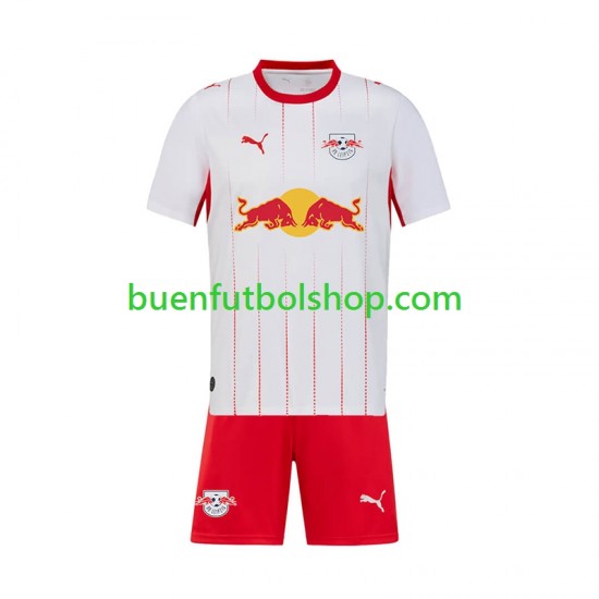 Camiseta de Fútbol RB Leipzig 2026-2027 Primera Equipación Manga Corta Niño