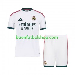 Camiseta de Fútbol Real Madrid 2026-2027 Primera Equipación Manga Corta Niño