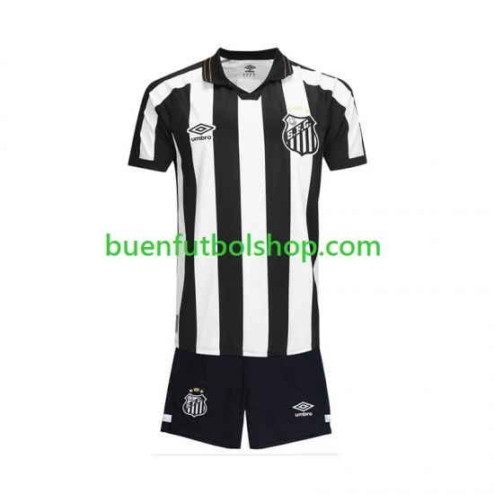 Camiseta de Fútbol Santos FC 2026-2027 Segunda Equipación Manga Corta Niño