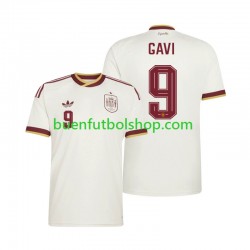 Camiseta de Fútbol España Gavi 9 World Cup 2026 Segunda Equipación Manga Corta Hombre