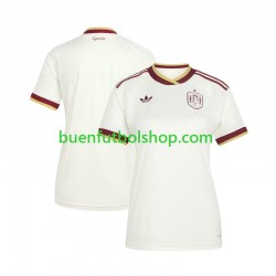 Camiseta de Fútbol España World Cup 2026 Segunda Equipación Manga Corta para Mujer