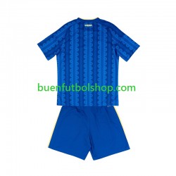 Camiseta de Fútbol Suecia World Cup 2026 Segunda Equipación Manga Corta Niño