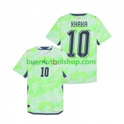 Camiseta de Fútbol Suiza Granit Xhaka 10 World Cup 2026 Segunda Equipación Manga Corta Hombre Camiseta de Fútbol Suiza Granit Xhaka 10 World Cup 2026 Segunda Equipación Manga Corta Hombre