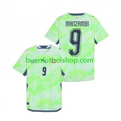 Camiseta de Fútbol Suiza Johan Manzambi 9 World Cup 2026 Segunda Equipación Manga Corta Hombre Camiseta de Fútbol Suiza Johan Manzambi 9 World Cup 2026 Segunda Equipación Manga Corta Hombre