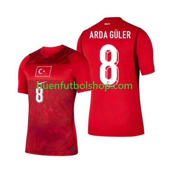 Camiseta de Fútbol Turquía Arda Guler 8 World Cup 2026 Primera Equipación Manga Corta Hombre