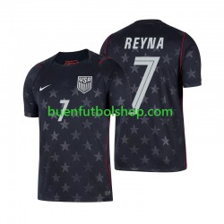 Camiseta de Fútbol Estados Unidos Giovanni Reyna 7 World Cup 2026 Segunda Equipación Manga Corta Hombre