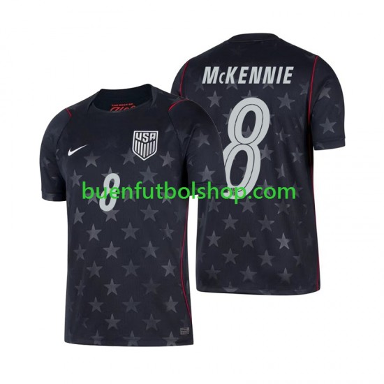 Camiseta de Fútbol Estados Unidos Weston McKennie 8 World Cup 2026 Segunda Equipación Manga Corta Hombre