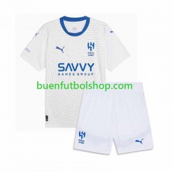 Camiseta de Fútbol Al-Hilal 2024-2025 Segunda Equipación Manga Corta Niño Camiseta de Fútbol Al-Hilal 2024-2025 Segunda Equipación Manga Corta Niño