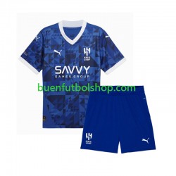 Camiseta de Fútbol Al-Hilal 2024-2025 Primera Equipación Manga Corta Niño Camiseta de Fútbol Al-Hilal 2024-2025 Primera Equipación Manga Corta Niño