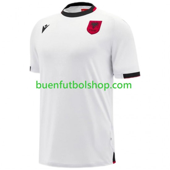 Camiseta de Fútbol Albania 2025 Segunda Equipación Manga Corta Hombre