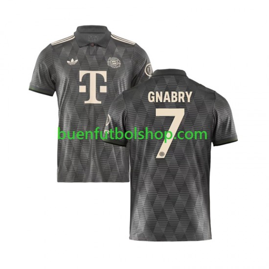 Camiseta de Fútbol Bayern de Múnich GNABRY 7 Octoberfest 2024-2025 Cuarta Equipación Manga Corta Hombre