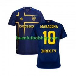 Camiseta de Fútbol Boca Juniors MARADONA 10 2024-2025 Tercera Equipación Manga Corta Hombre Camiseta de Fútbol Boca Juniors MARADONA 10 2024-2025 Tercera Equipación Manga Corta Hombre