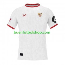 Camiseta de Fútbol Sevilla FC 2024 Primera Equipación Manga Corta Hombre