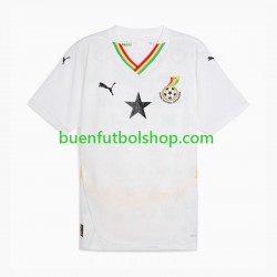 Camiseta de Fútbol Ghana 2024 Primera Equipación Manga Corta Hombre