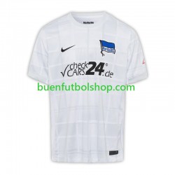 Camiseta de Fútbol Hertha BSC 2024-2025 Cuarta Equipación Manga Corta Hombre