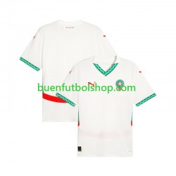 Camiseta de Fútbol Marruecos 2024 Segunda Equipación Manga Corta Hombre