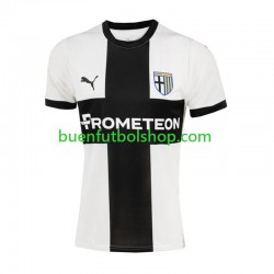 Camiseta de Fútbol Parma 2024-2025 Primera Equipación Manga Corta Hombre Camiseta de Fútbol Parma 2024-2025 Primera Equipación Manga Corta Hombre