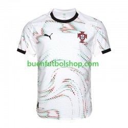 Camiseta de Fútbol Portugal 2025 Segunda Equipación Manga Corta Hombre